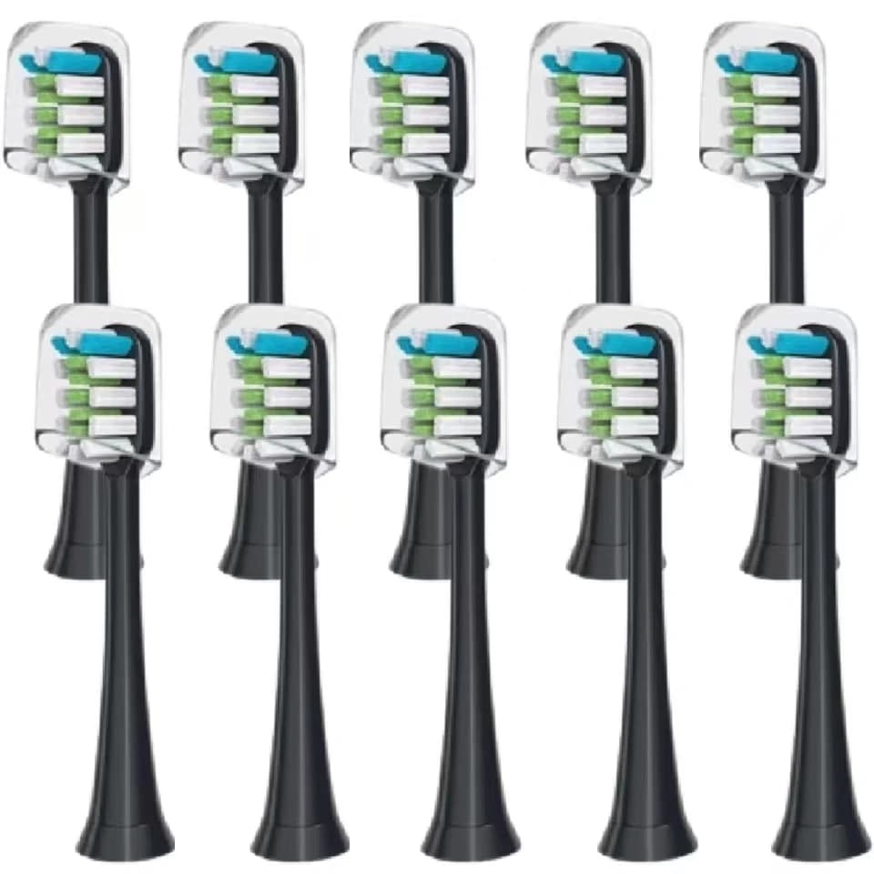 10 pcs Replacement heads for SOOCAS X3 X5 V1 X3U Setole Electric Brush Soft Dupont Sealed Set