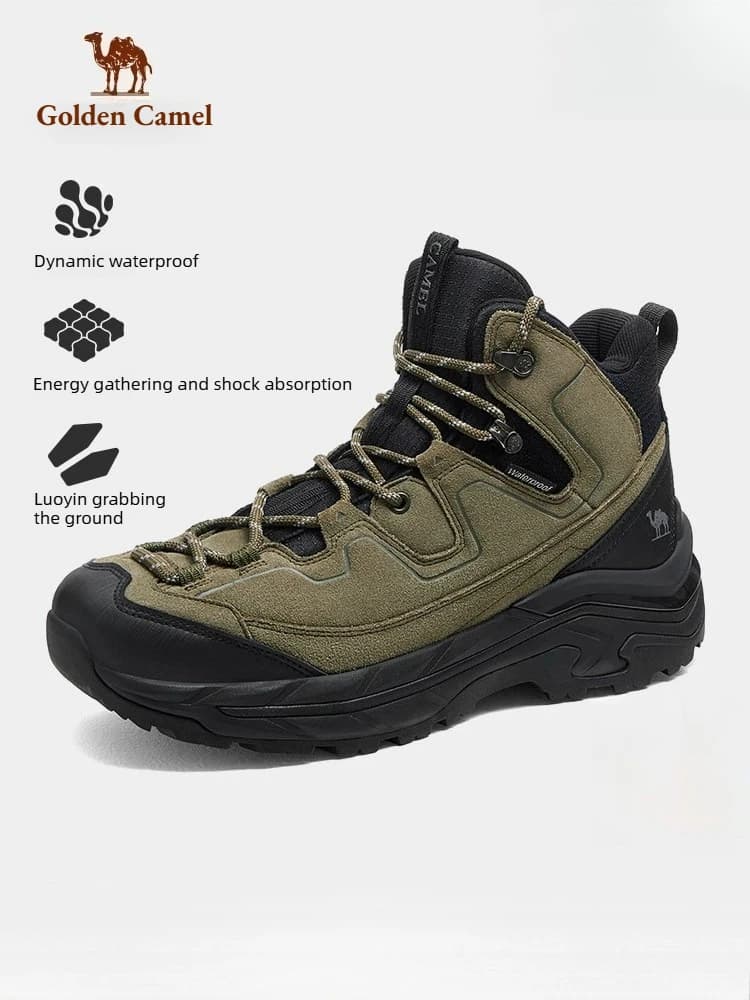Scarponi da Trekking Golden Camel per Uomo, Professionali, Impermeabili, Antiscivolo, Ammortizzati, Scarpe da Arrampicata, Nuovi Stivali da Neve 2026