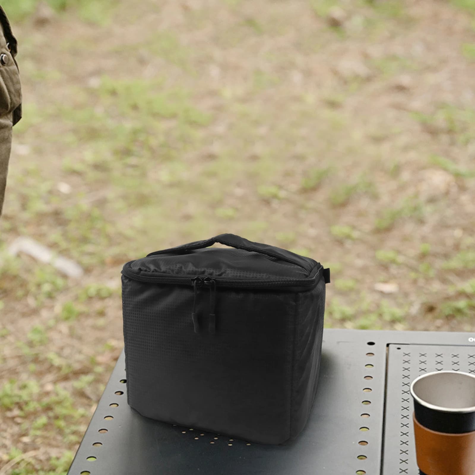 Camping Gas Tank Bag 30*19*16cm, Anti-shock case for cooker with Picnic Handles and Travel Accessories