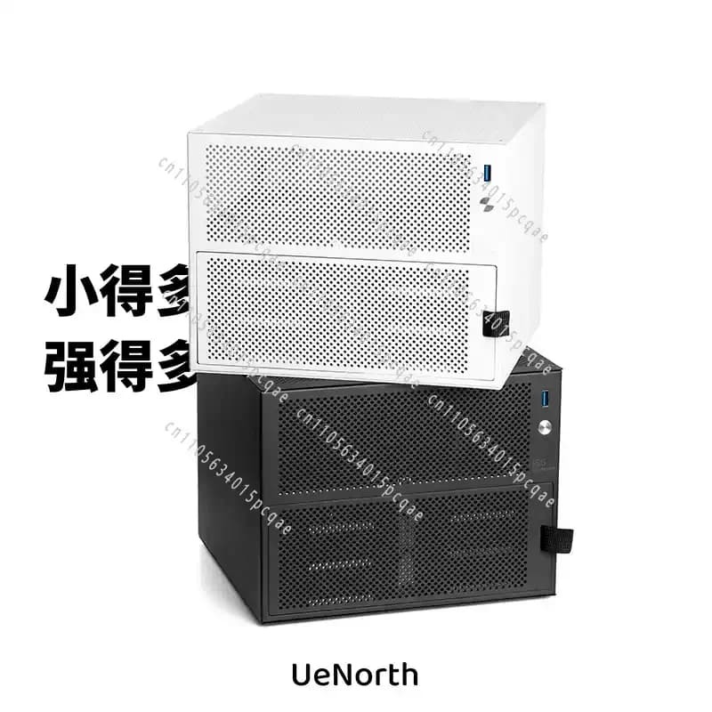 Main Board DIY Desktop Storage Server Small Chassis Six-bit NAS Chassis Support Itx