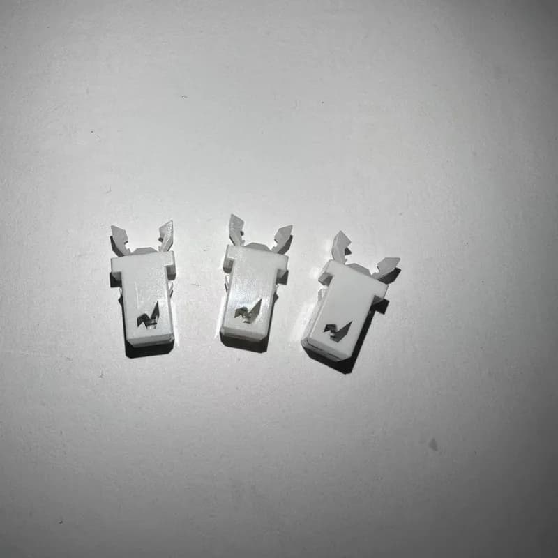 40 pcs Spring Locking Clips for Kitchen Cabinet Doors, Press-Type Self-Locking, Easy Push-to-Close, also fits Trash Can Lids