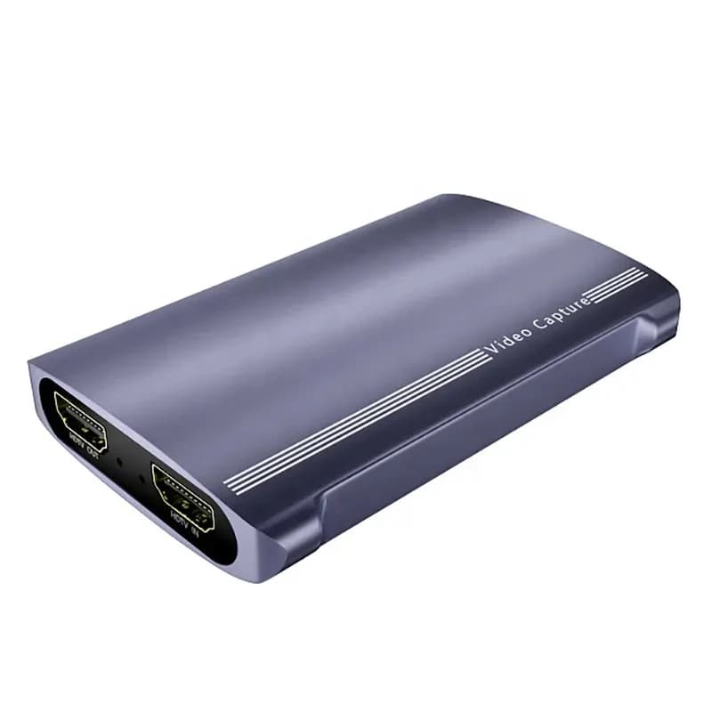 Scheda di acquisizione video USB C 4K 60FPS Scheda di acquisizione video USB C da 4K 60 Hz HD HDTV a tipo C con uscita in loop