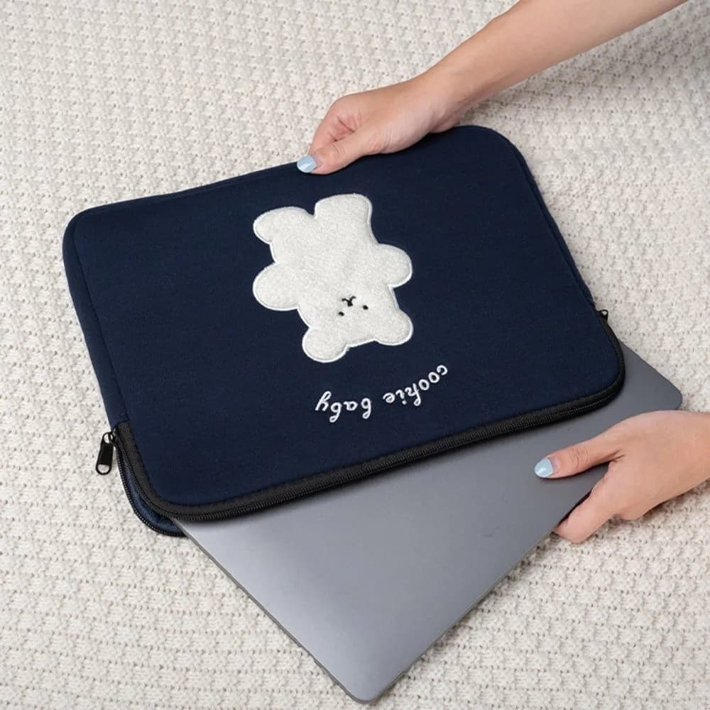 Borsa per laptop da 15,6 pollici resistente all'usura Borsa per tablet con orso gatto Borsa per computer per ragazza dolce dinosauro Ragazze/Donne/Donne