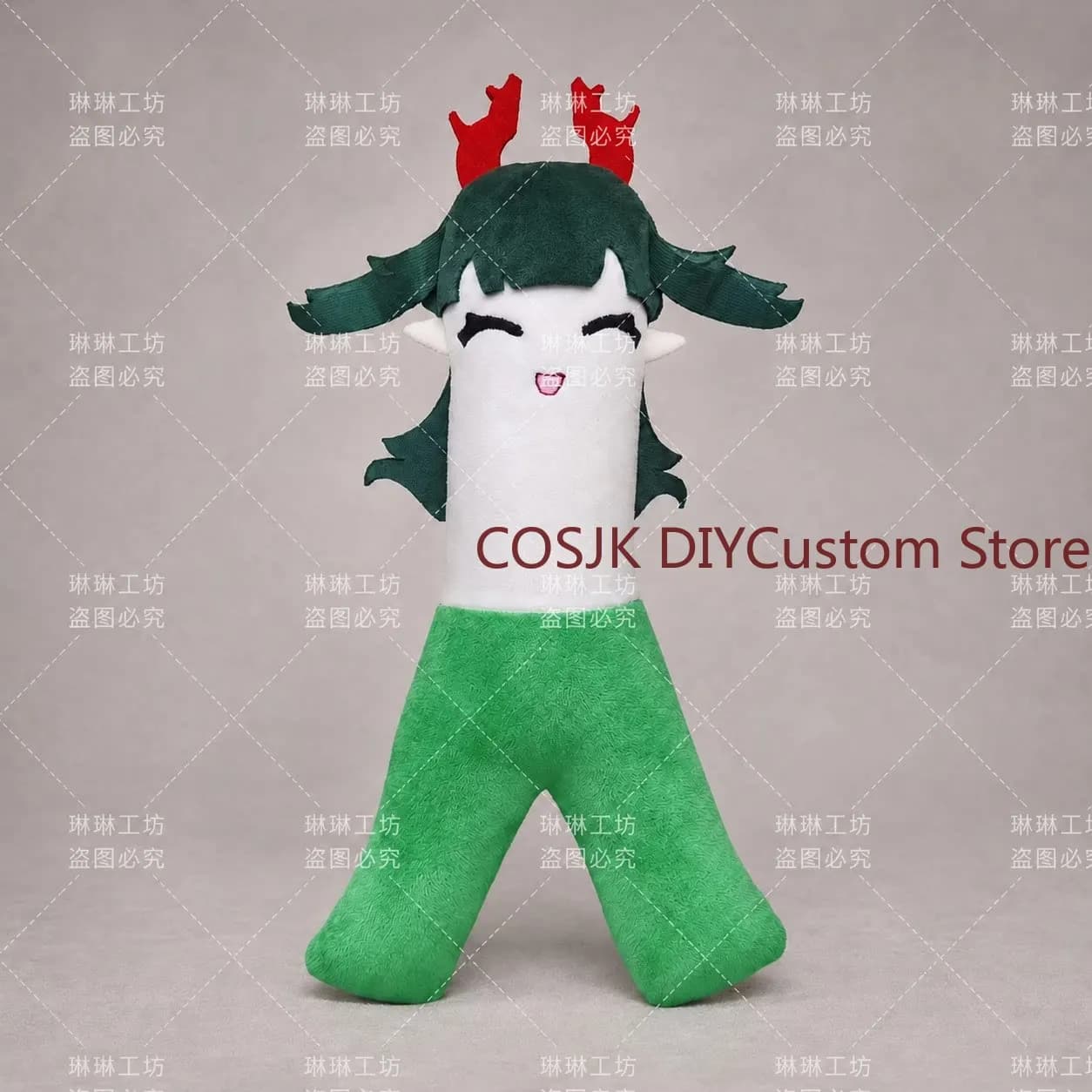 Zhuang Fangyi Arknights:Endfield Plush Scallion Funny Cotton Doll Dress Up Toys Kawaii Anime Figure Plushie Birthday Gift
