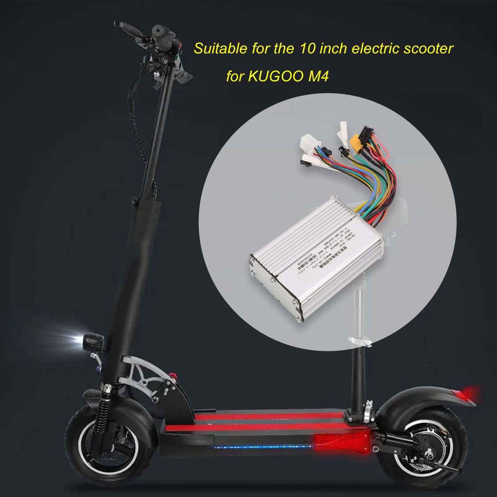 Controller per scooter elettrico Controller motore brushless intelligente 48V 20A per KUGOO M4 Tipo a 2 ruote