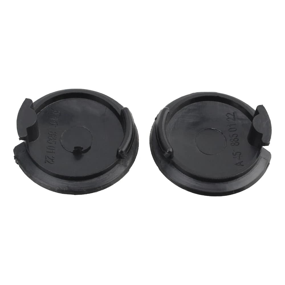 2 pcs front bumper rear hook tow coupler for eyes trailer plug cover plug 4518850122C22A for Smart Fortwo 2008- 2016