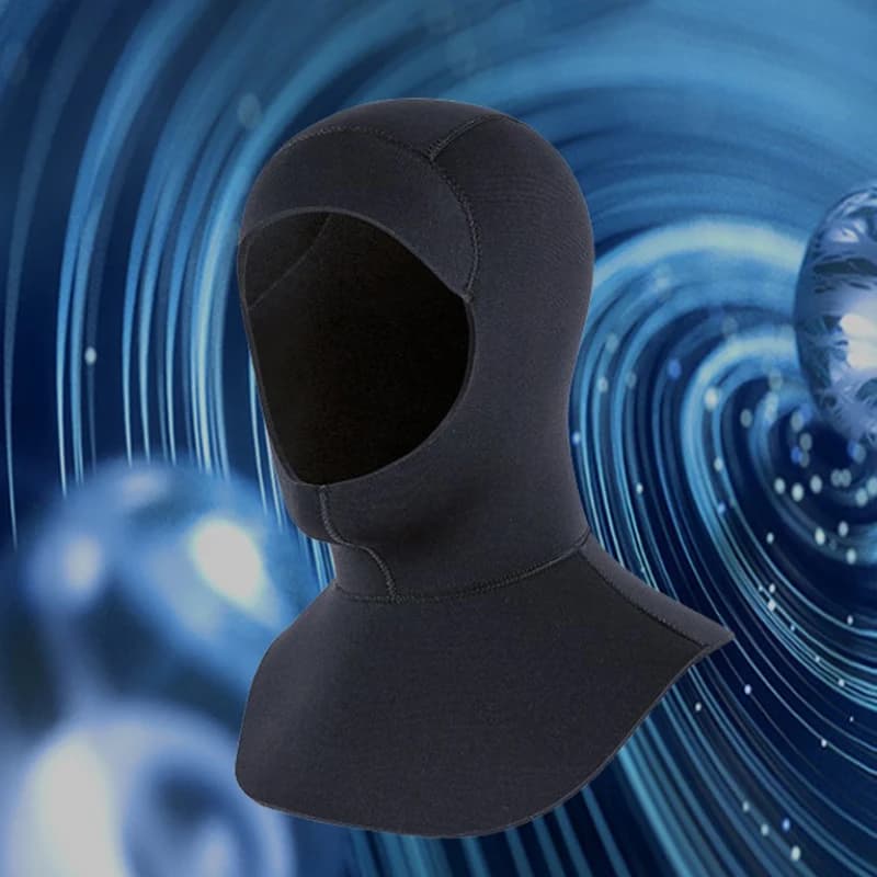 3mm Neoprene hood for underwater diving with Sweat protection, Snorkeling equipment, Hot Winter Hat for Swimming and Underwater Fishing