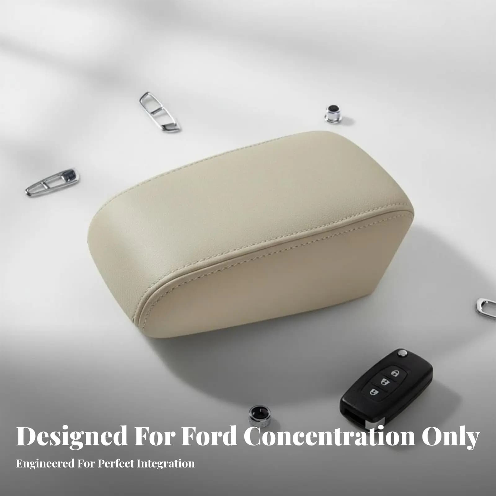 Cover for Ford Focus Arm 2012-2014, Leather Protector for Vano Bearings, Car Interior Mat