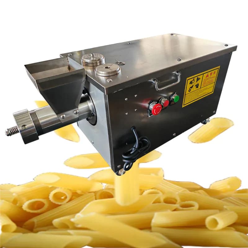 Macchina per la produzione di pasta elettrica completamente automatica per spaghetti e macaroni