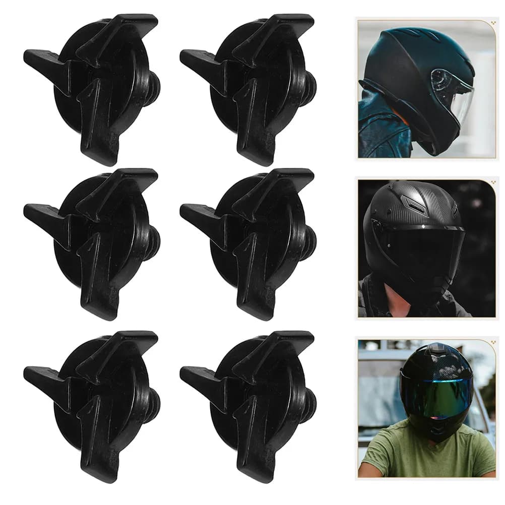 12Pcs Visor Screw Kit Motorcycle Accessories Replacement Fasteners for Visor Repair Rally Dirt Bike Helmets