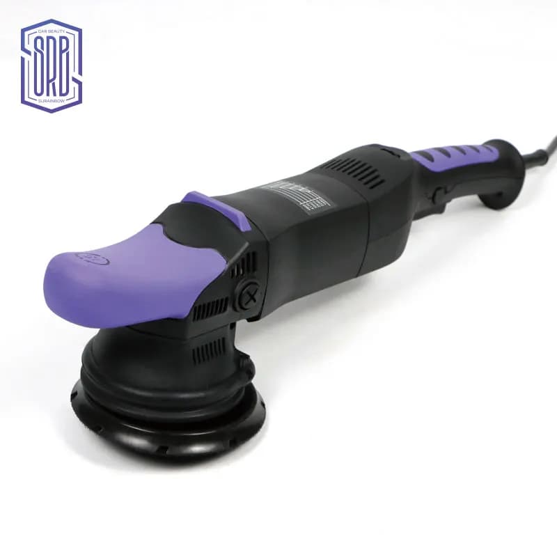 Lucidatrice Rotativa Elettrica SRB T-724, Potente 810W, 5 Pollici DA, Strumento per la Cura dell'Auto, Macchina per Lucidatura e Ceratura
