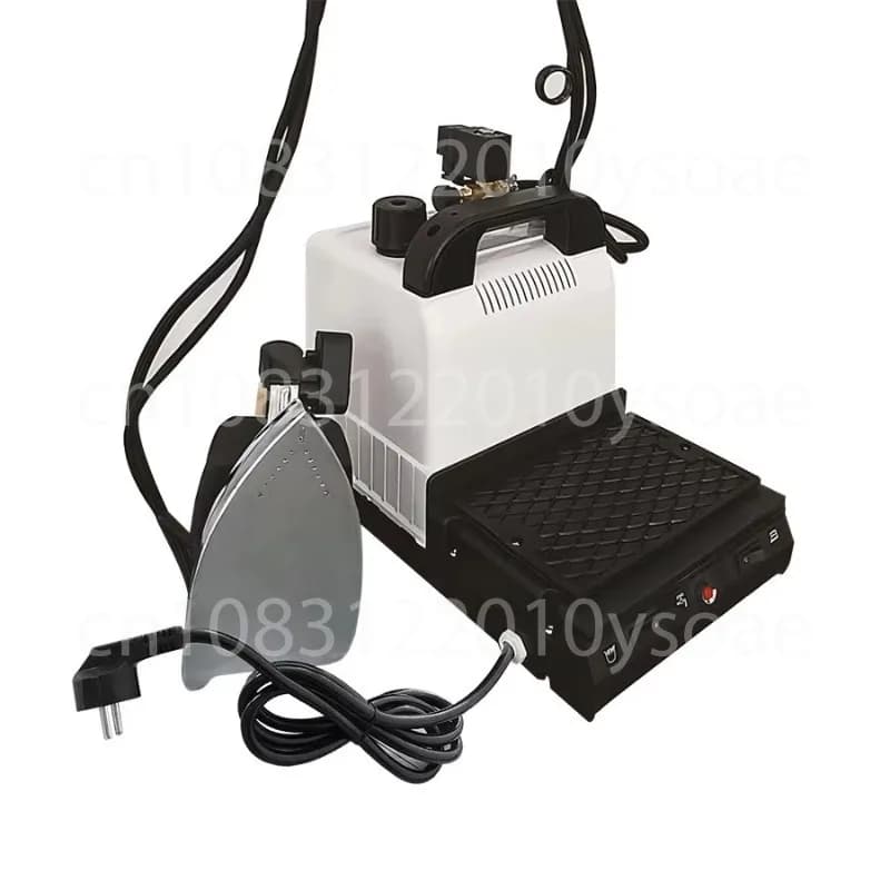 1.8-Liter Electric Steam Ironing Machine, Handheld Steam Iron for Clothing Stores, Foldable Ironing Board (optional)