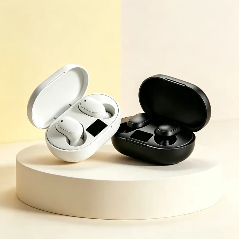 TWS E6S Bluetooth Earphones Wireless bluetooth headset Noise Cancelling Headsets Microphone Headphones