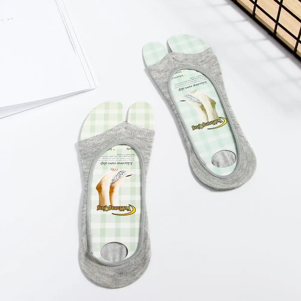 Moda da ragazza antiscivolo caviglia punta aperta calze peep-toe calzini antiscivolo invisibili calzini scollati calzini stealth calzini da barca