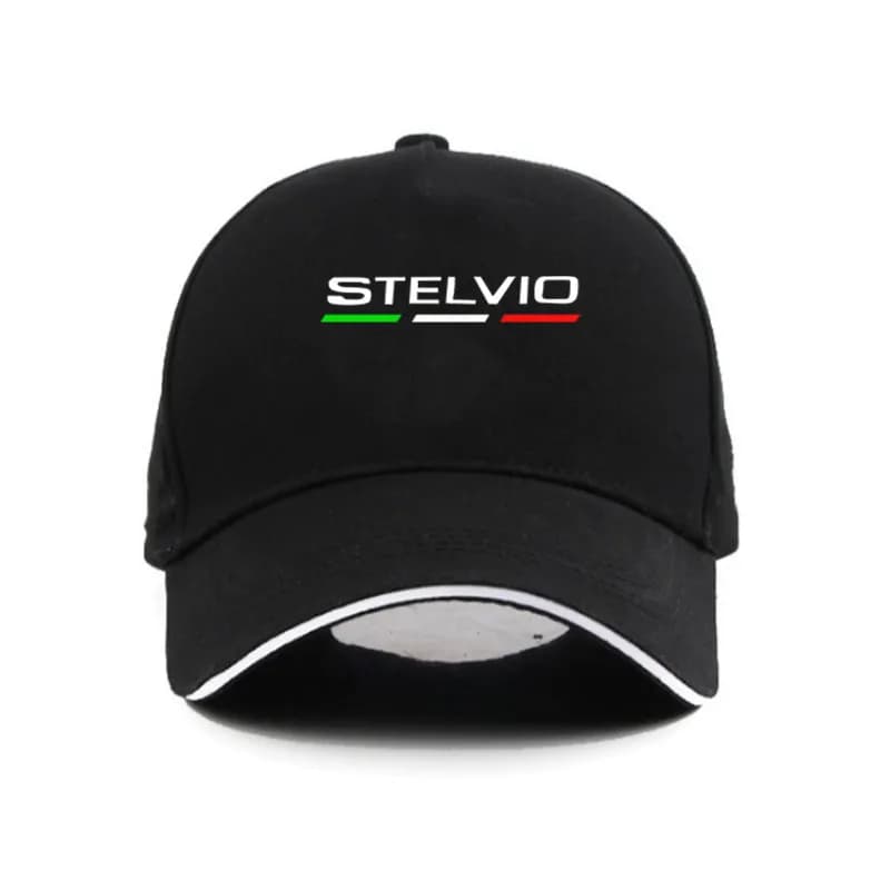 Cappelli per auto Berretti da baseball casual Protezione solare in cotone Cappello ventilato per accessori auto Alfa Romeo STELVIO