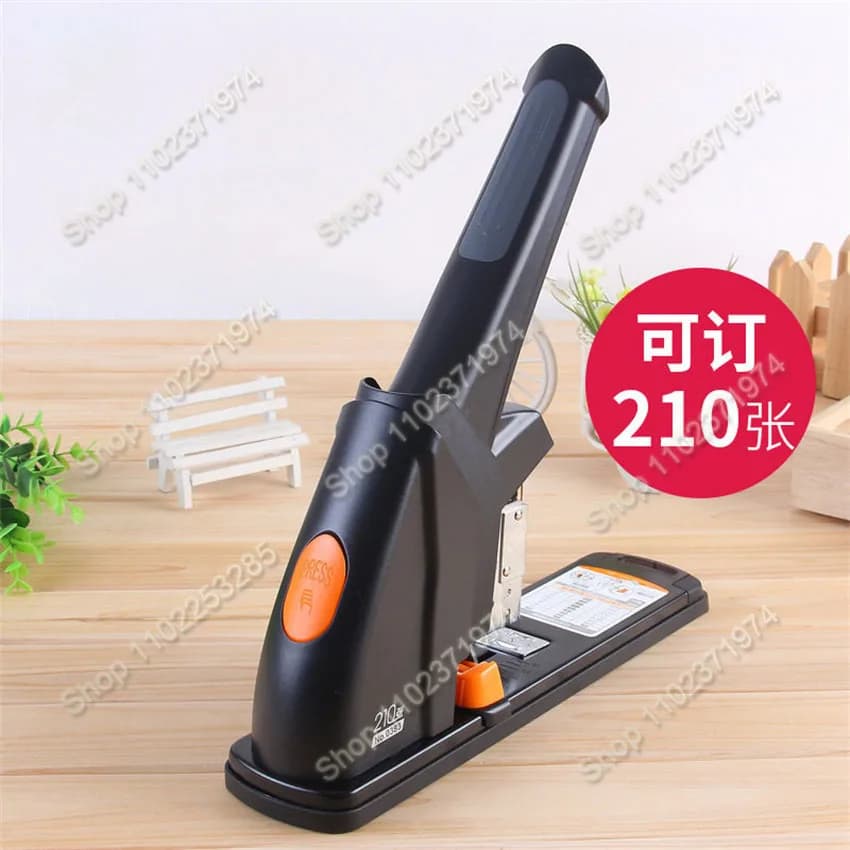Heavy-Duty Stapler Thickened Labor-saving Stapler Manual Portable Stapler Can Order 210 Pages Of Thick 70g Paper