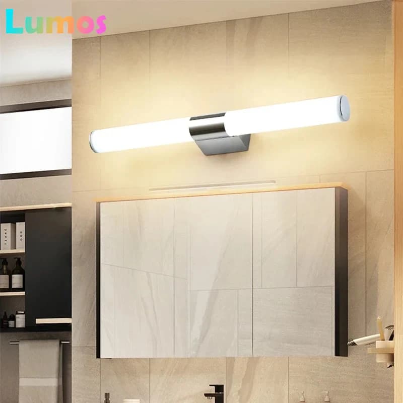 Lampada da parete a LED PD 12W 16W 22W, luci per specchio, decorazione per interni, stile semplice, bagno, spogliatoio, cucina, AC85-265V