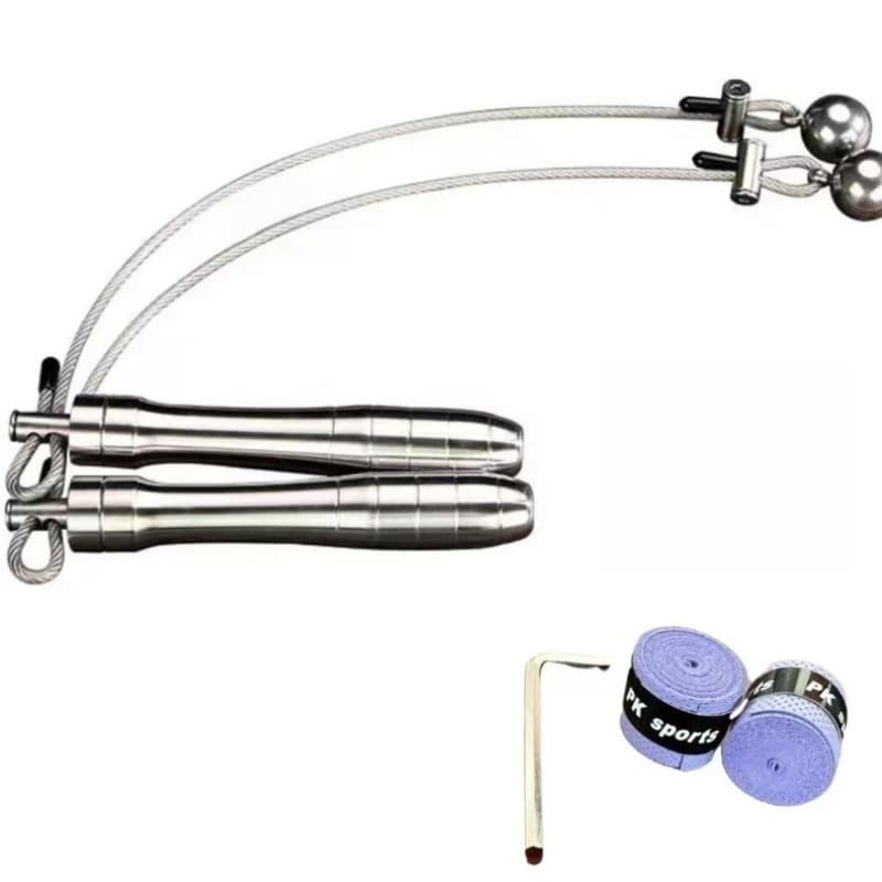 304 Stainless Steel Sports Fitness Men's and Women's Fat Reducing Belt Bearings Cordless Skipping Rope Jump Ropes Body Building