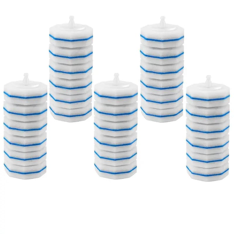 [NEW!A08R】 Disposable Toilet Cleaning System Disposable Toilet Flushable Refill Fresh Brush Flushable Refills 30Pcs