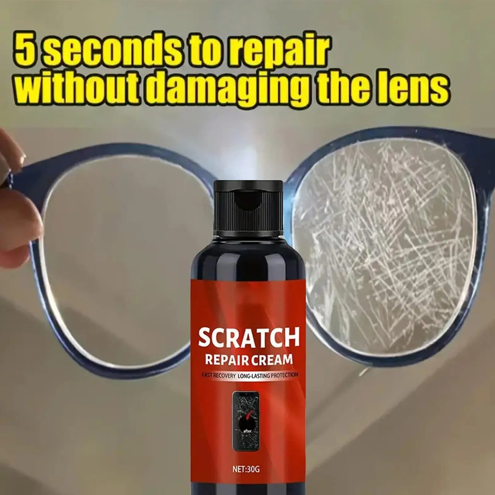 Repair Kit for Screens, Quick Removal and Delicate Graffi, Professional for Cellulars, Watches, Sunglasses and Laptop
