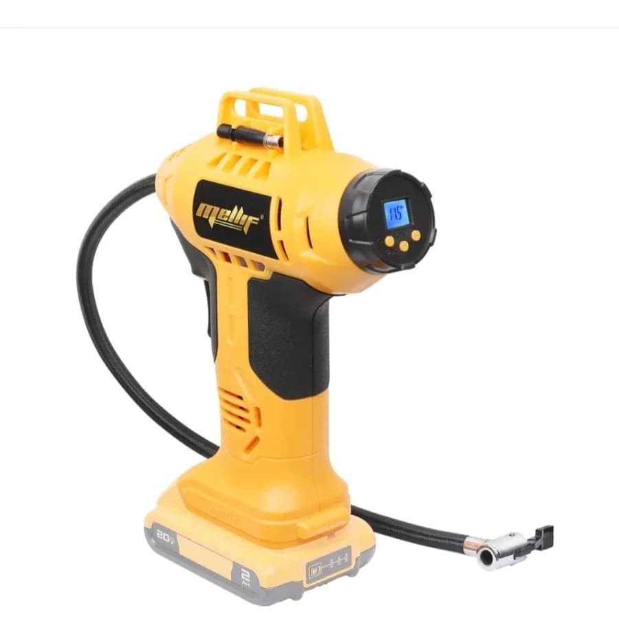 Gonfiatore per pneumatici a batteria compatibile con batteria MAX da 20 V per un strumento efficiente e portatile del compressore d'aria nella manutenzione automobilistica