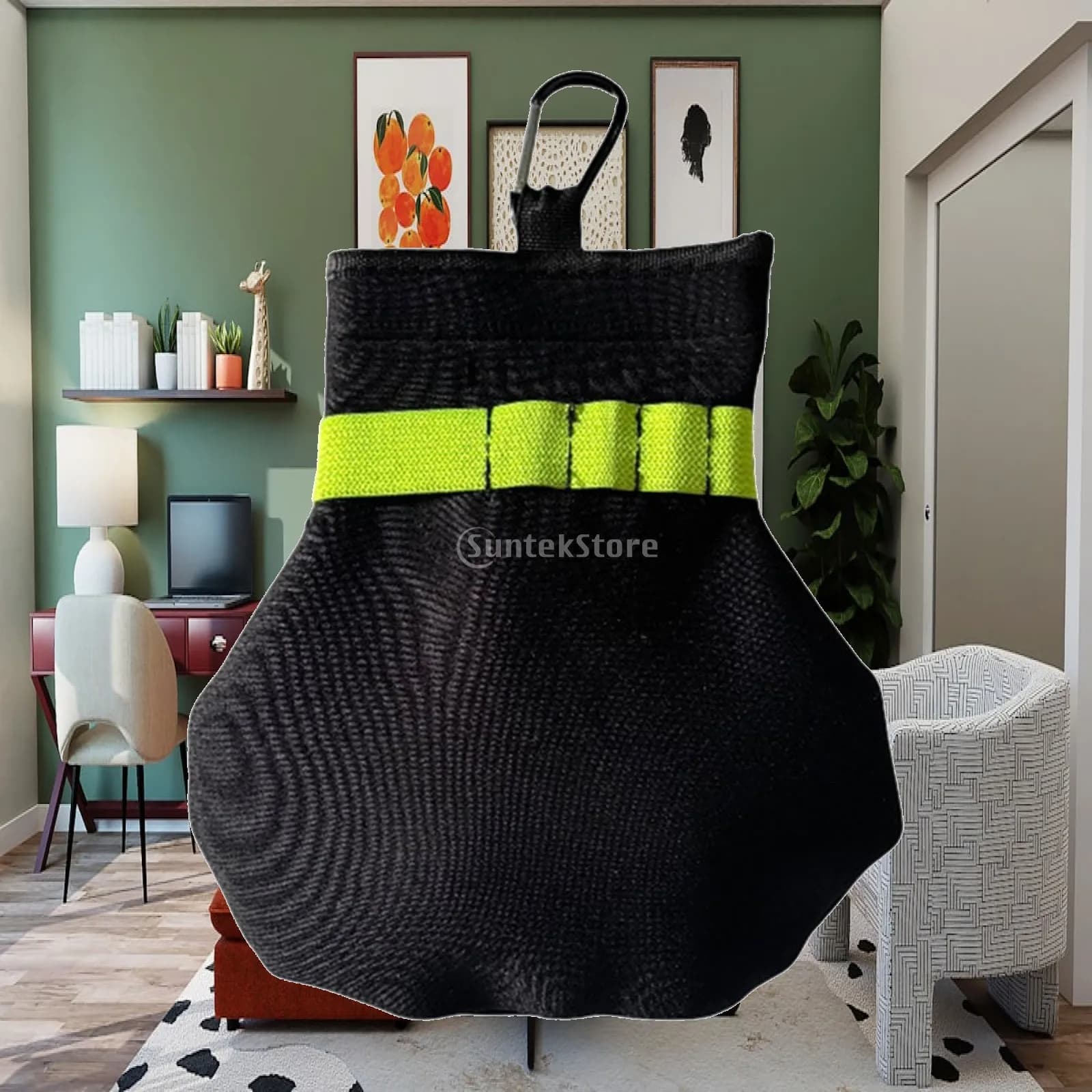 Golf Tee Holder Waist Bag Nylon Storage Organizer Case Golf Pouch for on Course Supplies and Travel