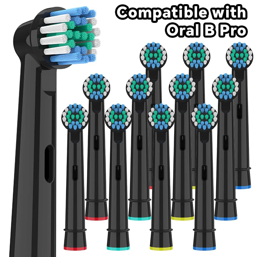 Pack of 4/8/12/20 Replacement Brush Heads Compatible with Oral B Electric Toothbrush, Professional Daily Clean Toothbrush Head