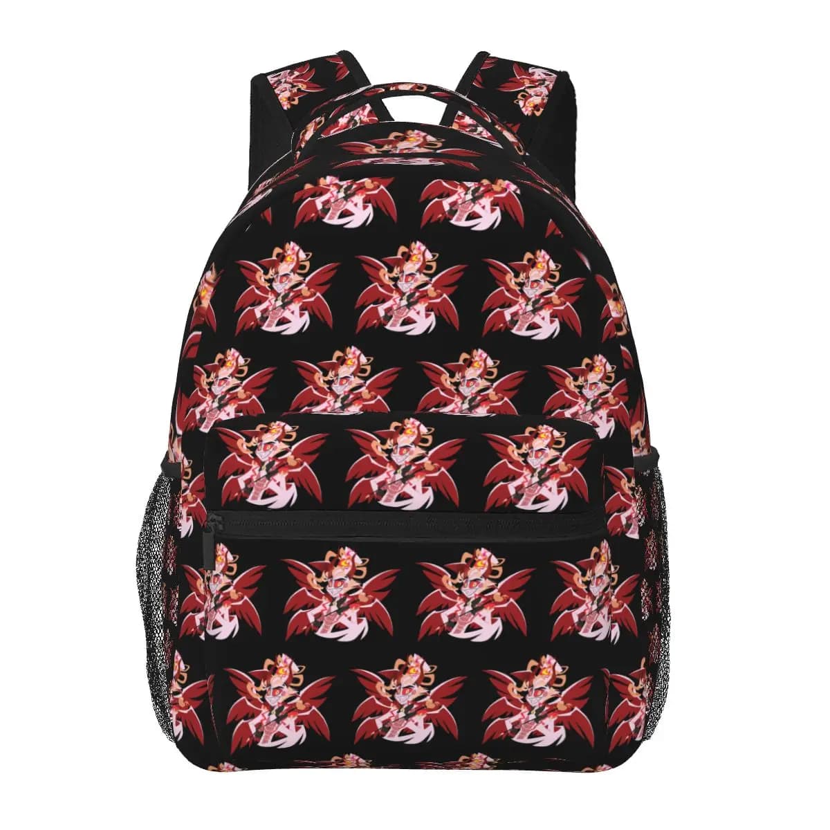 Hazbin Hotel Lucifero Zaino per studenti Borsa da scuola Zaino da viaggio per escursionismo per uomo Donna Borse a tracolla per libri alla moda