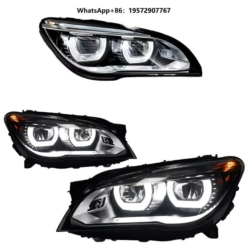 For 5 Series F10 F18 Headlights Assembly 2011-2017 Modified LED Headlamp Turn Signal Light Daytime Running Lights