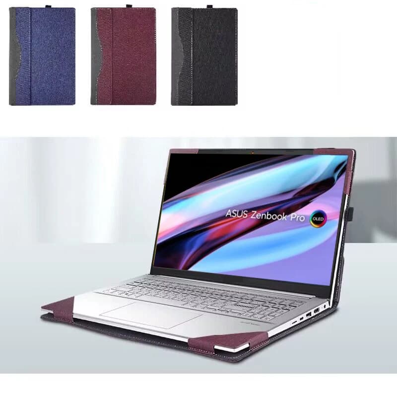 2023 Custodia per ​ Asus Zenbook Pro 14 OLED UX6404 UX3404 Q420 Vivobook S 14 OLED K5404 S5404 14.5 Custodia protettiva per laptop Cover regalo