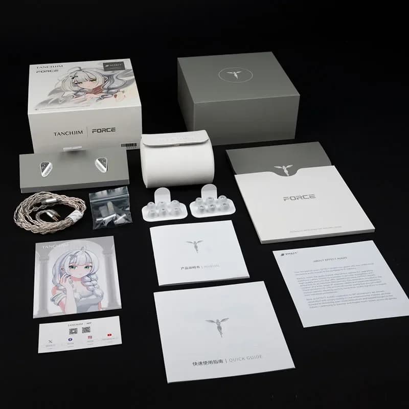 HIFI earphones with sound force effect TANCHJIM X