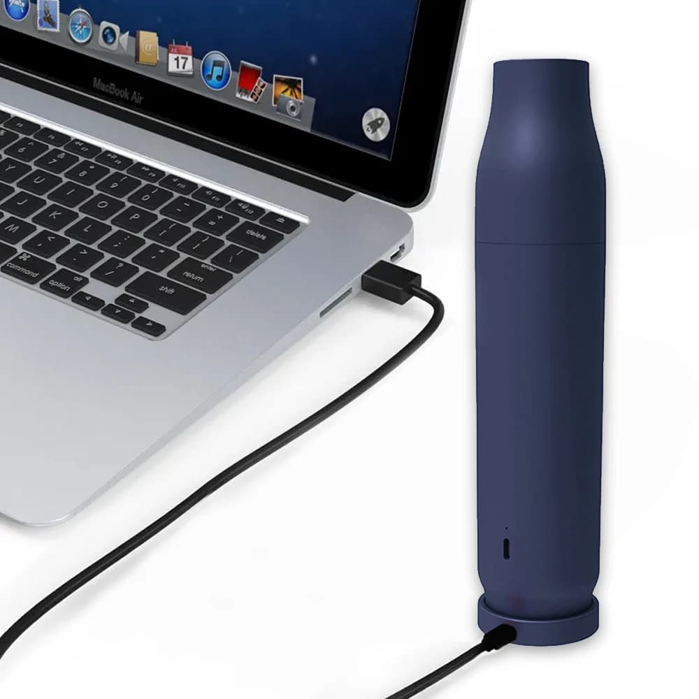 Aspirapolvere ricaricabile con batterie Mini aspirapolvere portatile senza fili alimentato a batteria per auto, casa e ufficio