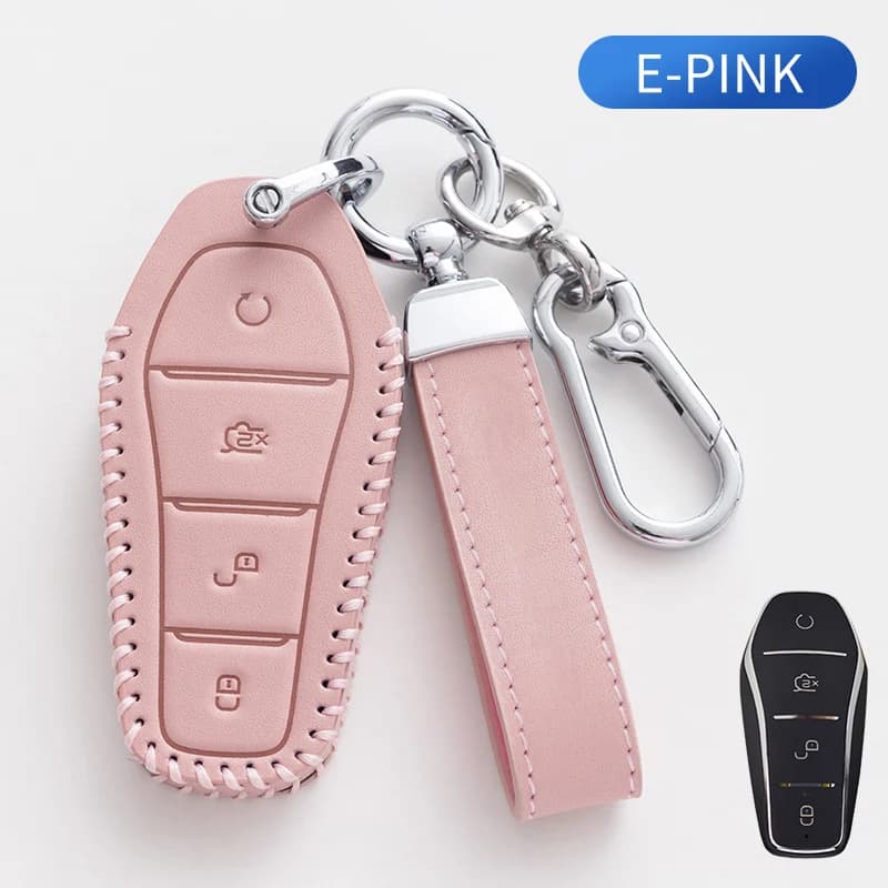 Custodia per chiave per auto di nuova moda per BYD Atto 3 Han EV Dolphin Telecomando Proteggi la copertura Accessori auto