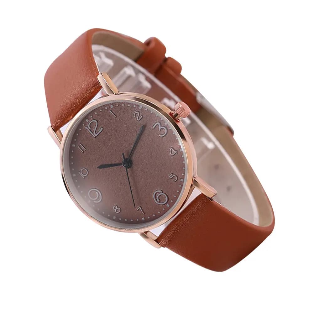 Cinturino per orologio al quarzo da donna, traspirante, confortevole, regolabile, adatto per il lavoro quotidiano, la scuola, lo shopping, le feste, regalo per la figlia