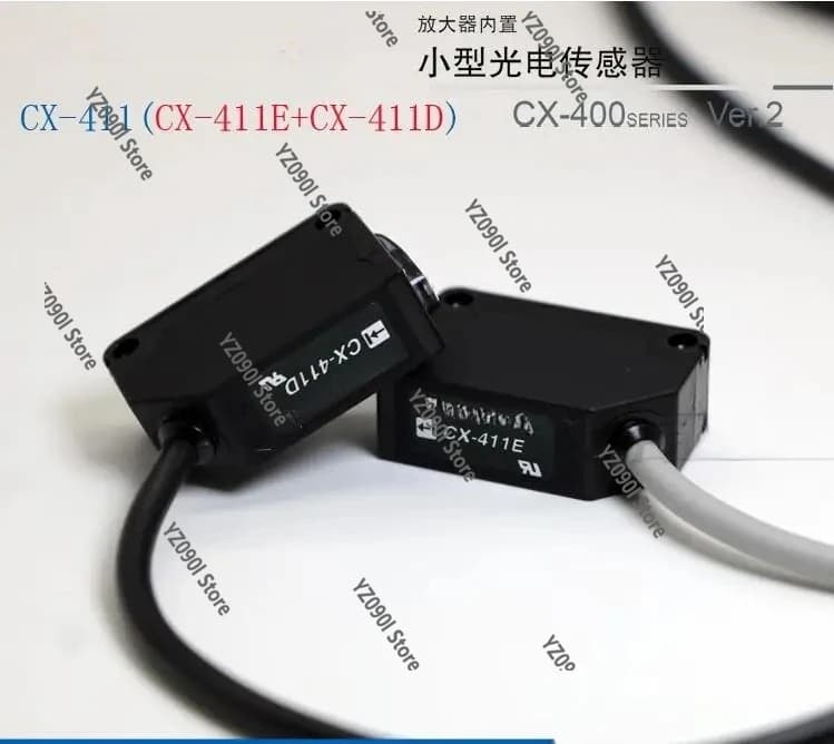 Sensore interruttore fotoelettrico a fascio passante serie CX-411 | CX-411D e CX-411E (100% nuovo originale autentico)