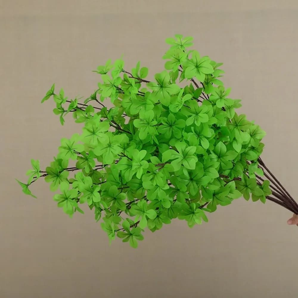 Realistico 85 cm pianta verde artificiale ramo lungo tessuto falso ramo di Enkianthus pianta finta arte