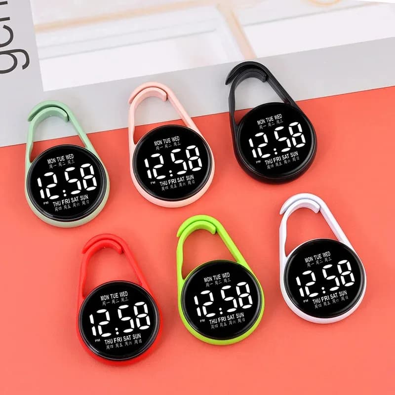 Watch from Electronic LED wrist with Night light, Digital clock to be hung, Pocket watch