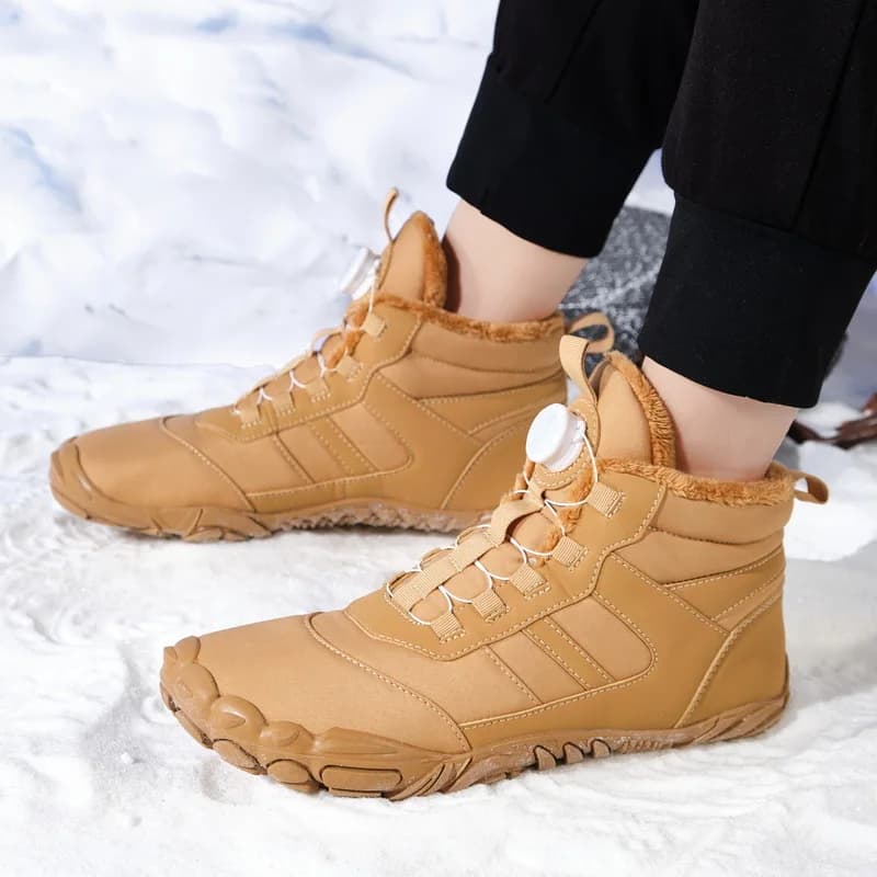 Nuovi Stivali Invernali per Uomo e Donna, Scarpe da Neve Antiscivolo Calde con Pelliccia, Sneakers Casual, Stivaletti da Escursionismo, Taglie 35-47