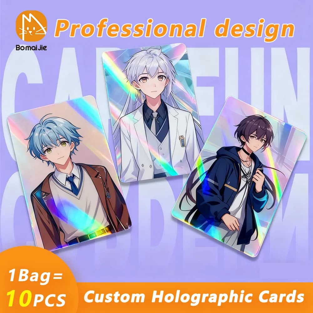 Tesserino personalizzato Kpop PhotoCards Holo Card Carte da gioco personalizzate Carte dei tarocchi stampabili Lomo Album aziendale Foto Carte Kpop Regalo