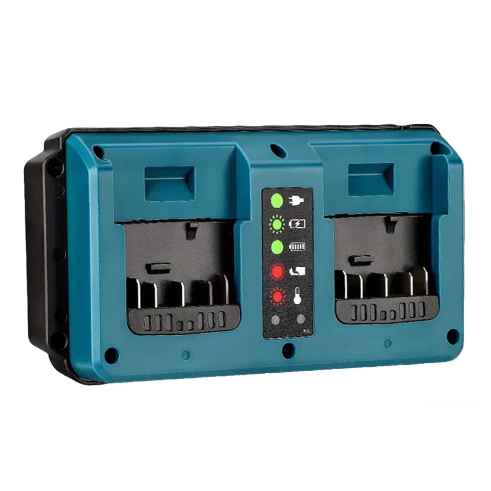 NEW Power Tool Accessories Replace GAX1418V 2 Ports Mini Fast Charger for Bosch 14.4V 18V Lithium Battery BAT614 BAT618 GBA18V80