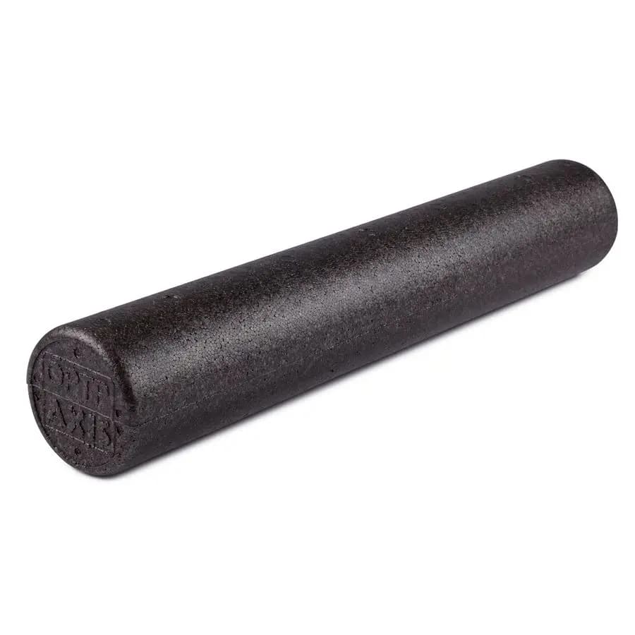 AXIS Rigid Foam Roller, High Density Foam Roller for Physiotherapy, Yoga, Pilates, Fitness Exercises and Black Sports Training