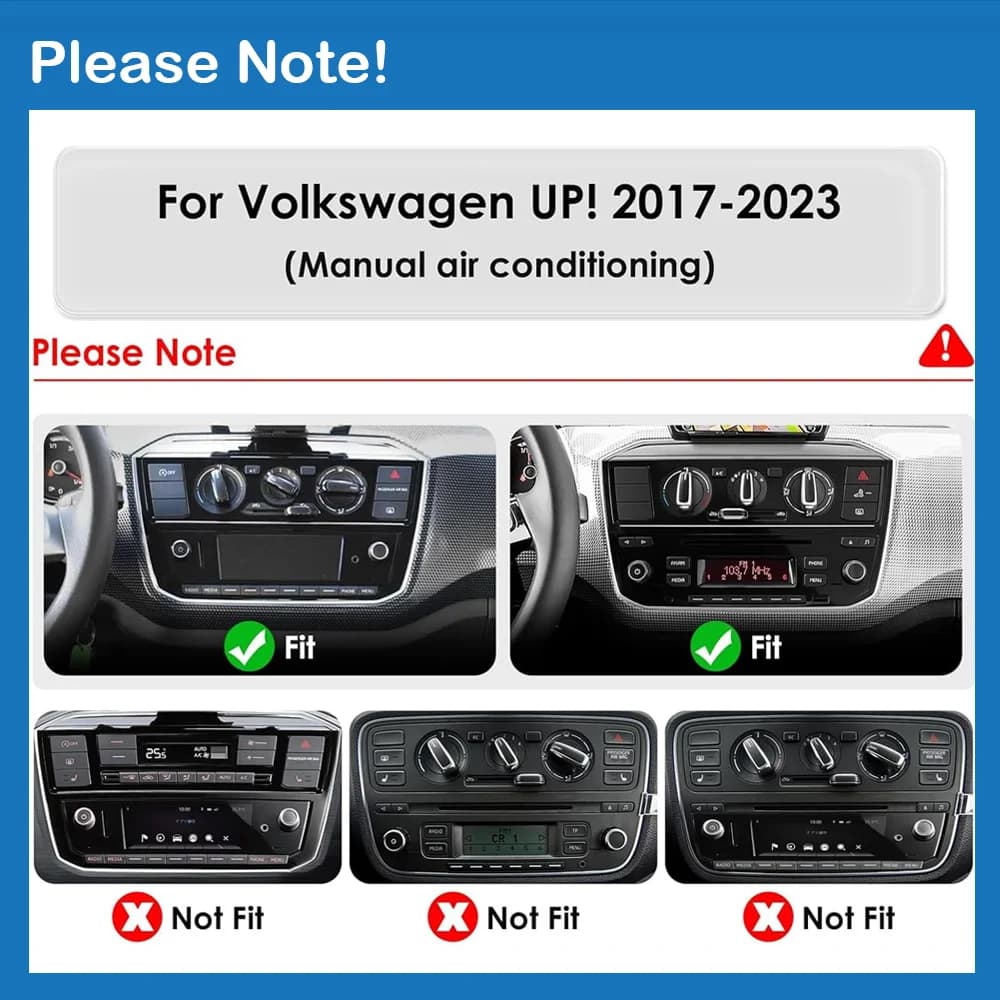 For VW Volkswagen UP！2017 2018 2019 2020 2021 - 2023 Android 16 Carplay Car Stereo Car Radio Video Multimedia Player 5G 8 Core