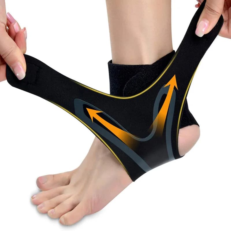 1 Pc Ankle Brace Support Compression Sleeve Breathable Running Foot Bandage Football Cycling Protective Wrap Sport Socks