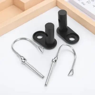 2Pcs Trailer Coupler Attachment for Bike Stroller Connectors Heavy Duty Cycling Coupler Compatible with Most Bicycles Safe