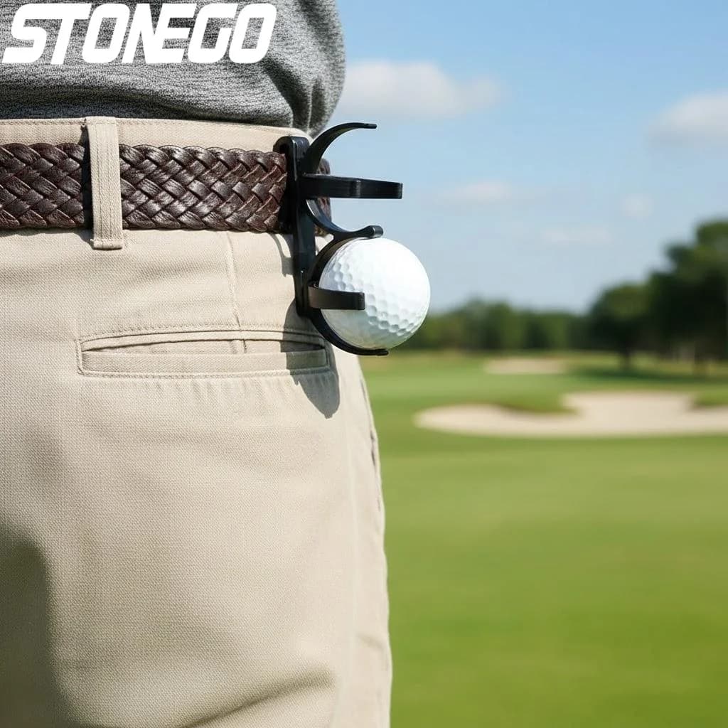Clip per Tee da Golf, Accessorio per Allenamento Golfisti, Strumento per Pratica Swing e Putting, Supporto per Grip Trainer