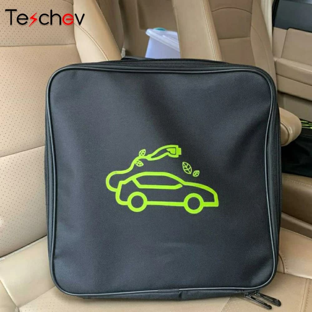 GKFLY EV borsa per il trasporto borsa ignifuga per caricabatterie per veicoli elettrici presa di ricarica contenitore per attrezzature di ricarica impermeabile