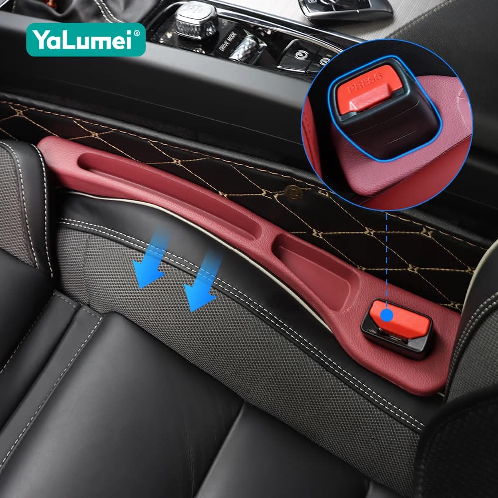For Hyundai Sonata Nexo DN8 Santa Fe TM Tucson NX4 Staria Ioniq Car Seat Gap Foldable Storage Strip Perdite Strip Filling