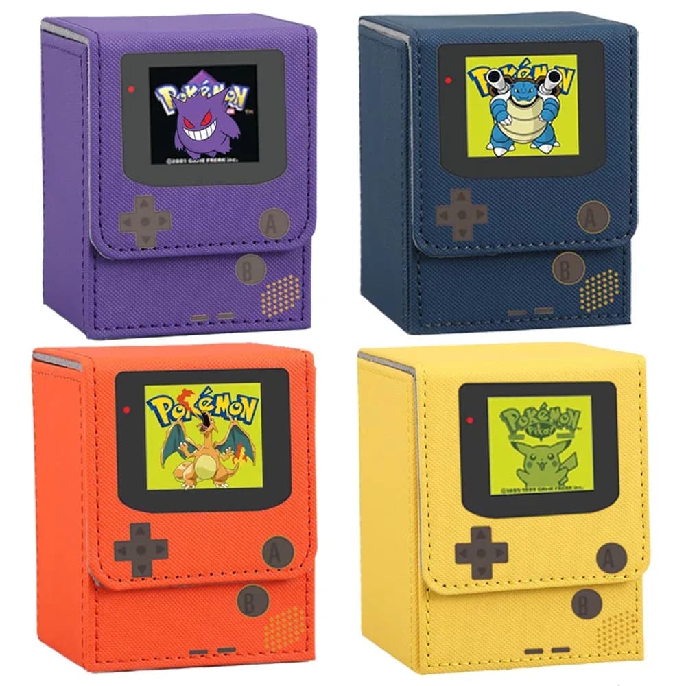 Anime Figura Pokemon Charizard Squirtle Bulbasaur Blastoise Venusaur Meowth Mew Gengar Mew Cubone Gioco Collezione Scatola di carte