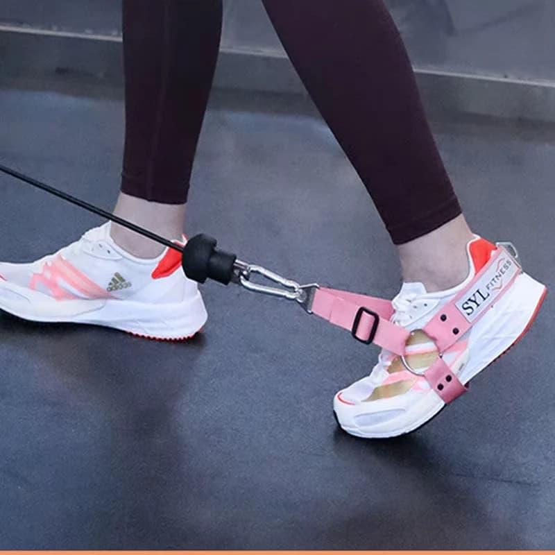 Cinturini per caviglia per piedi Fibbia di protezione Cornice per drago Supporto per cavigliera Fitness Cinturino con anello a D regolabile Supporto per caviglia sportivo