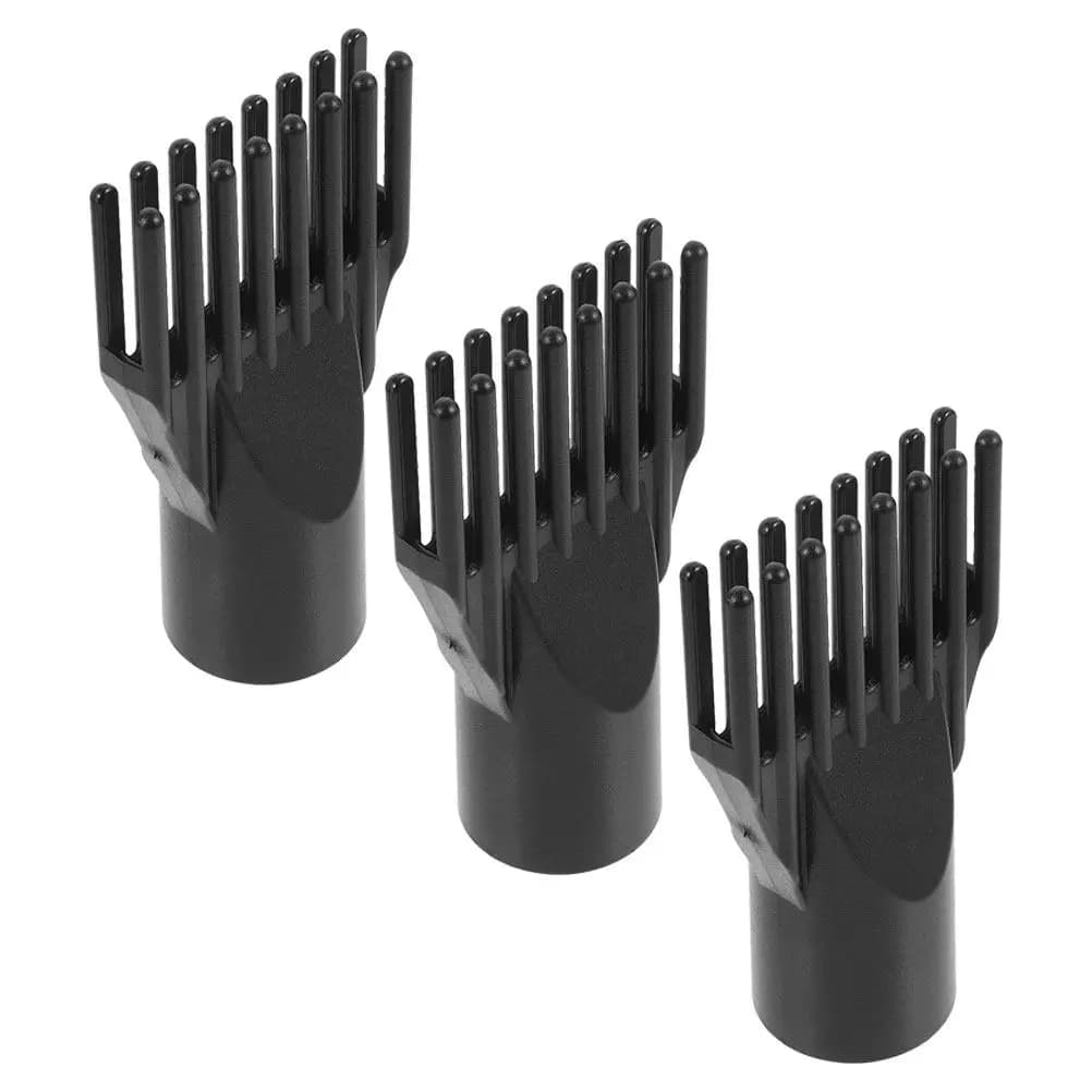 Set of 3 Plastic Spare Parts for Pet Hair, for Dogs and Cats, Home Use and Professional